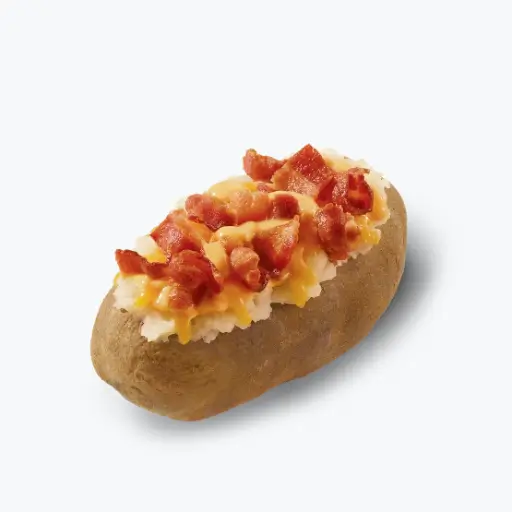 Wendy's Bacon Cheese Baked Potato price, calories, and nutritional information 2024 and 2025