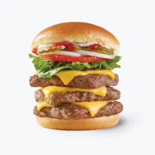 Wendy's Big Bacon Classic Triple price, calories, and nutritional facts 2024 and 2025