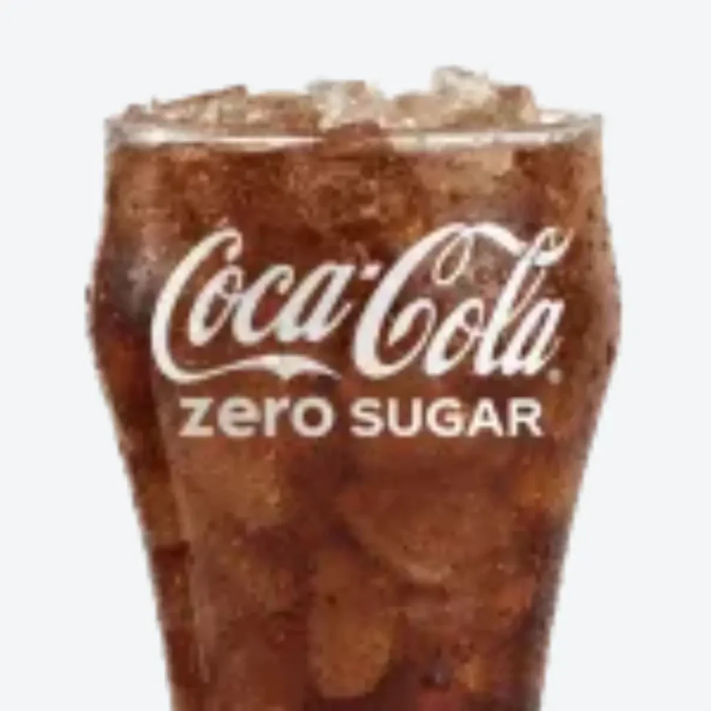 Wendy's Coca-Cola Zero Sugar price and calories information