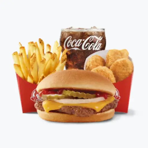 Wendy's Jr. Cheeseburger – 4 For $4 Meal price, calories, and nutritional information 2024 and 2025