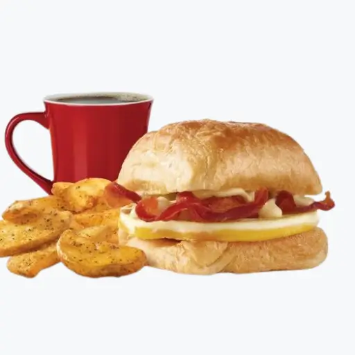 wendy's Bacon, Egg & Swiss Croissant Combo price menu