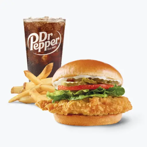 wendy's Classic Chicken Sandwich Combo price and calories information updated 2024