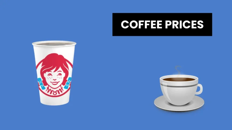 WENDYS COFFEE MENU PRICES 2024 2025