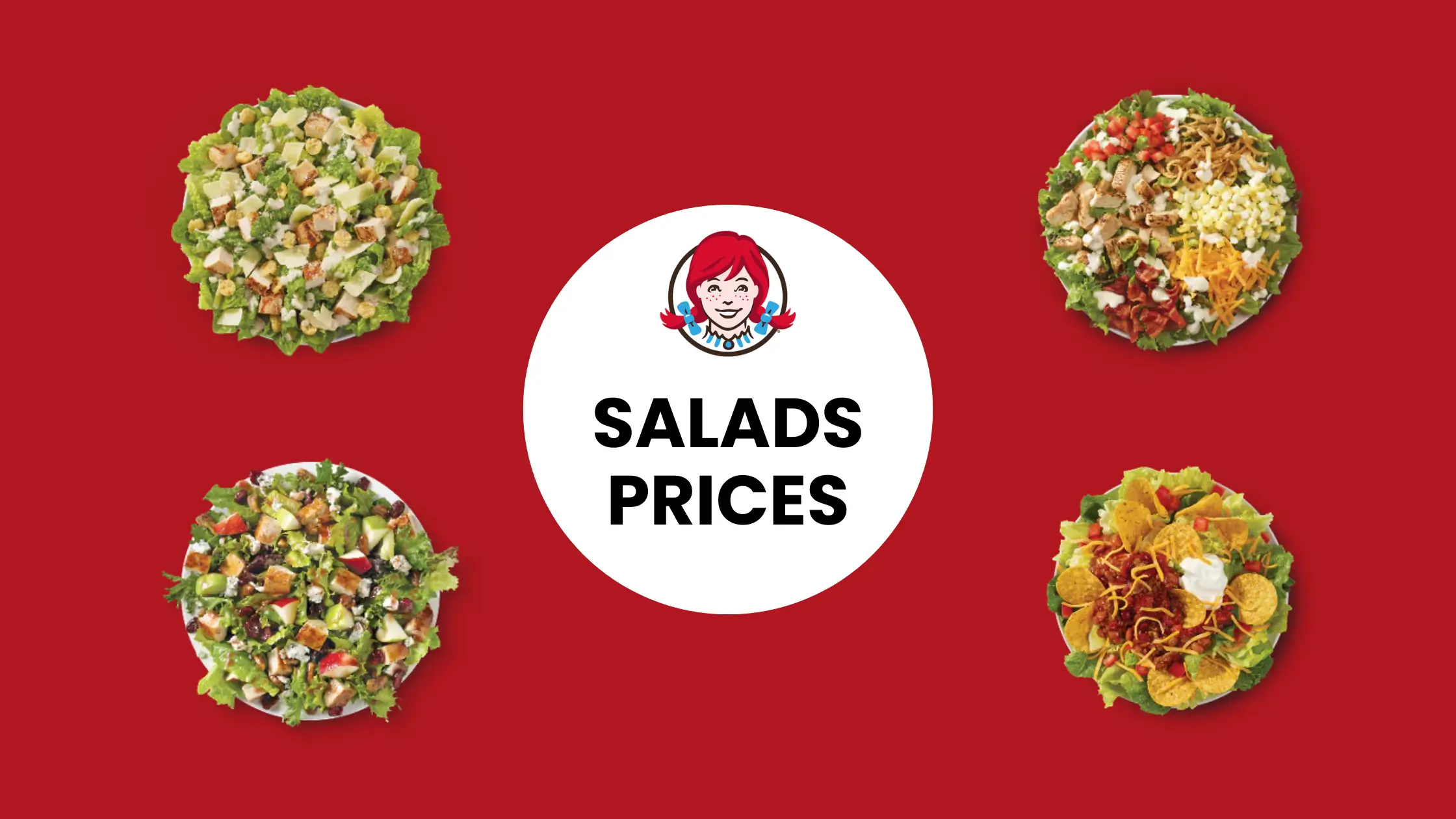 WENDYS SALADS MENU PRICES 2025